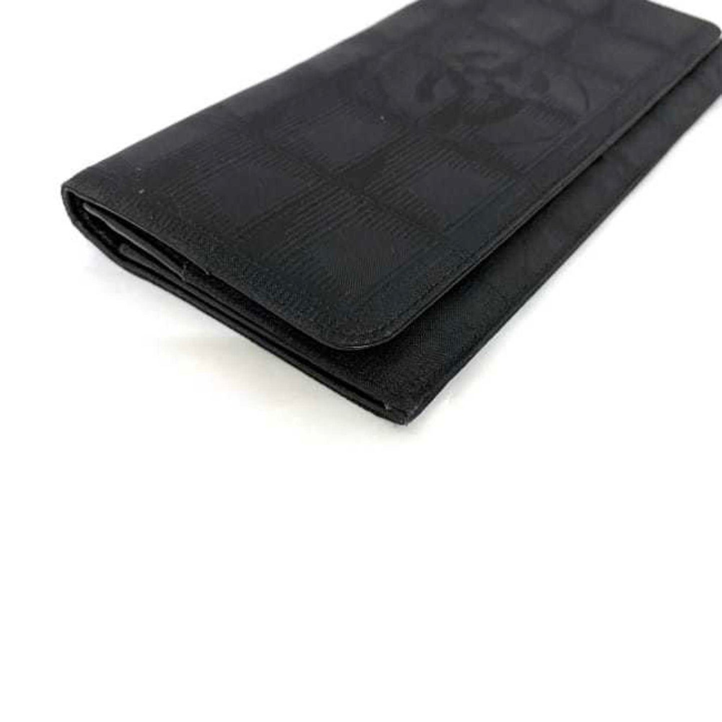 Chanel Travel line Black Synthetic Wallet Accessories