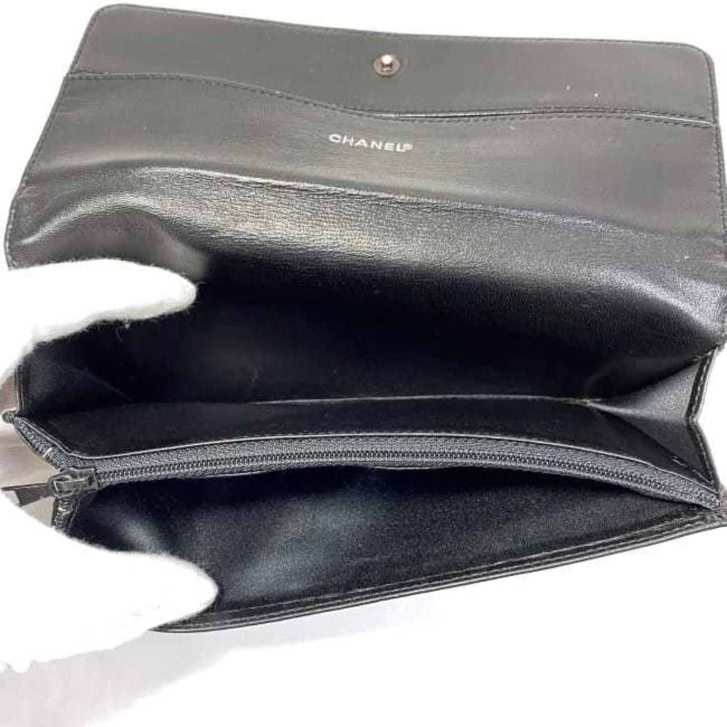 Chanel Travel line Black Synthetic Wallet Accessories