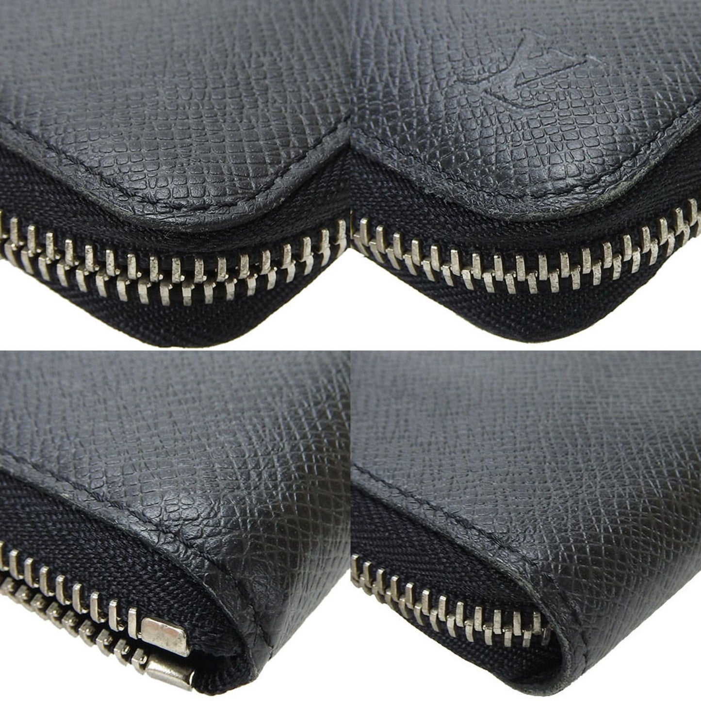 Louis Vuitton Brazza Black Leather Wallet Accessories