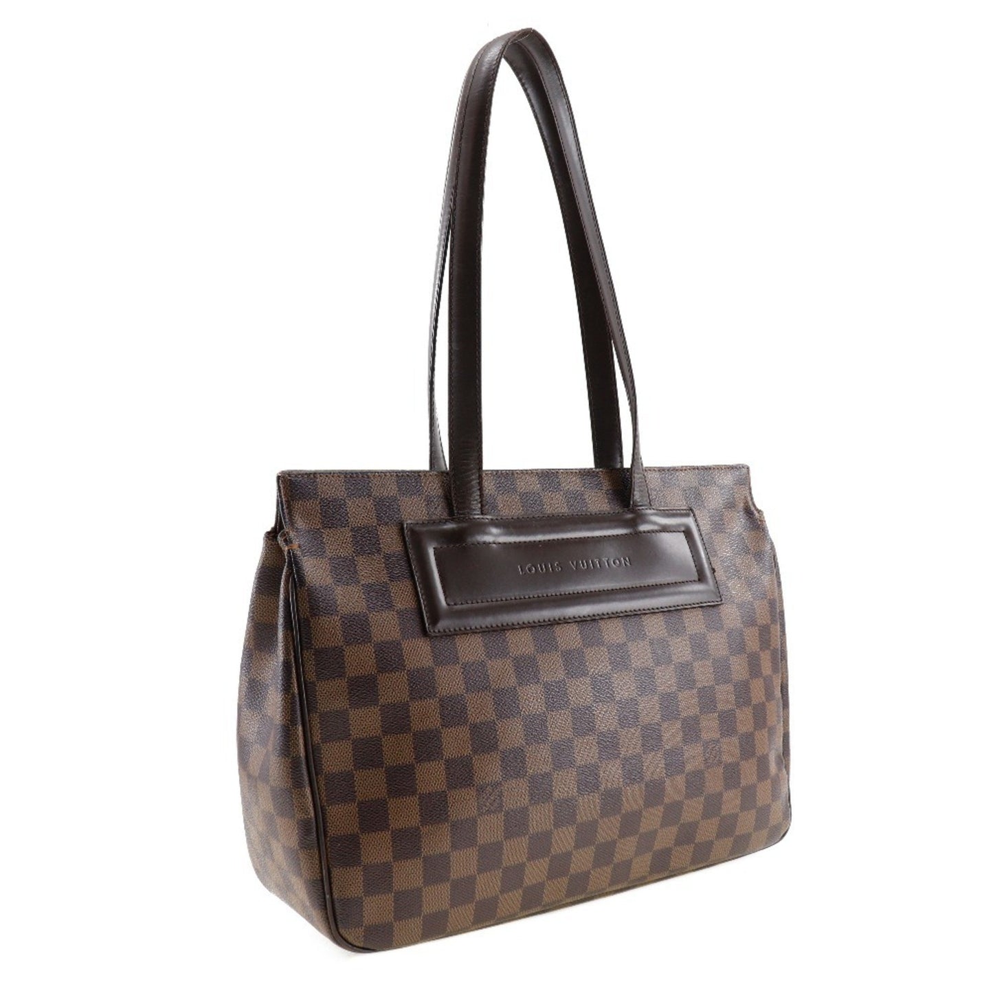 Louis Vuitton Parioli Brown Canvas Tote Bag