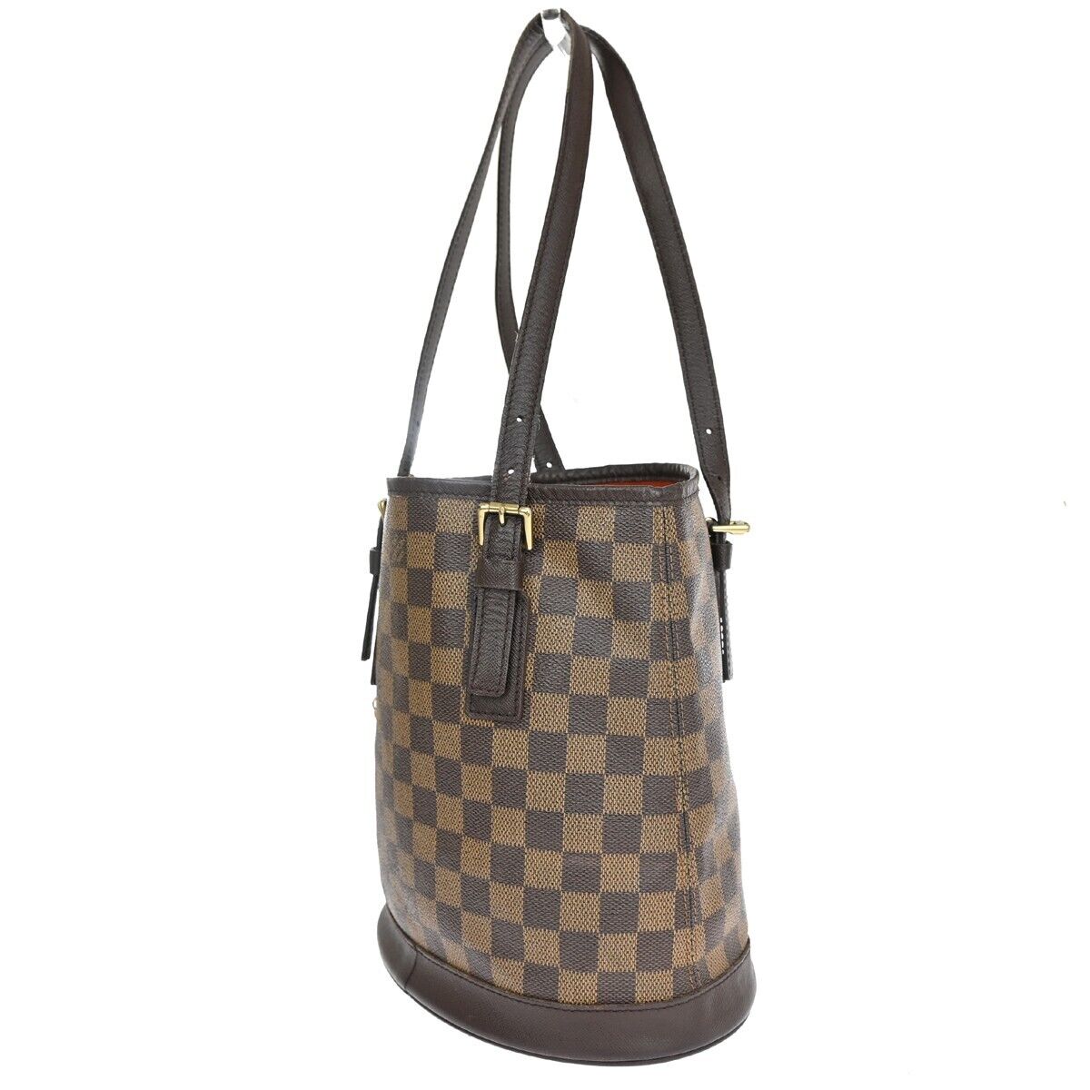 Louis Vuitton Bucket Brown Canvas Tote Bag