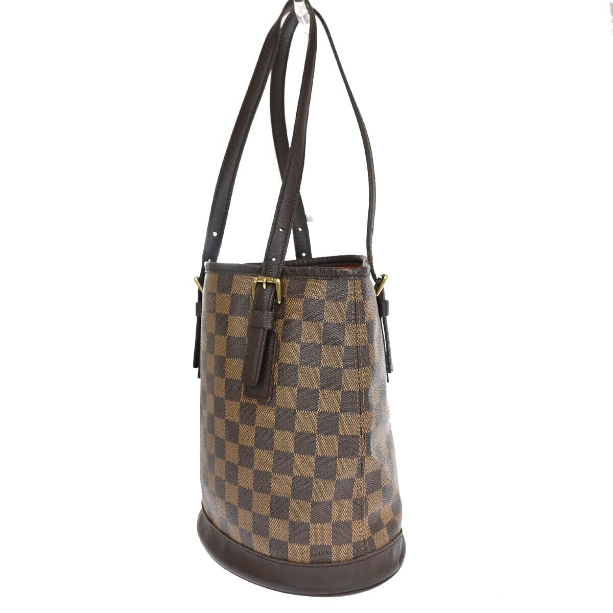 Louis Vuitton Bucket Brown Canvas Tote Bag