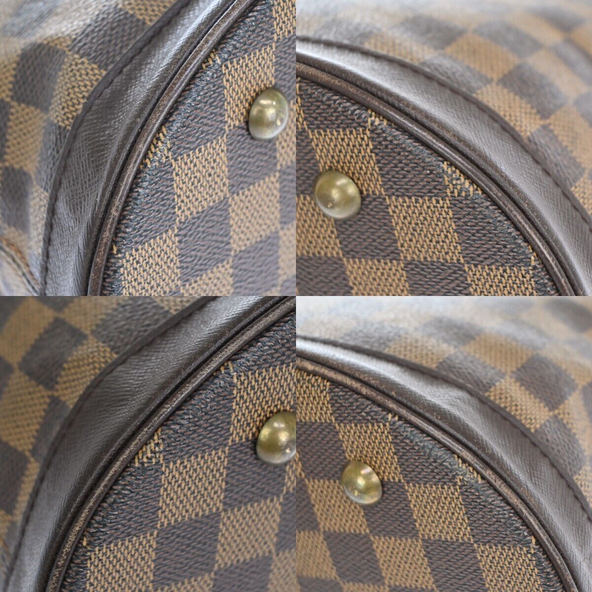 Louis Vuitton Bucket Brown Canvas Tote Bag