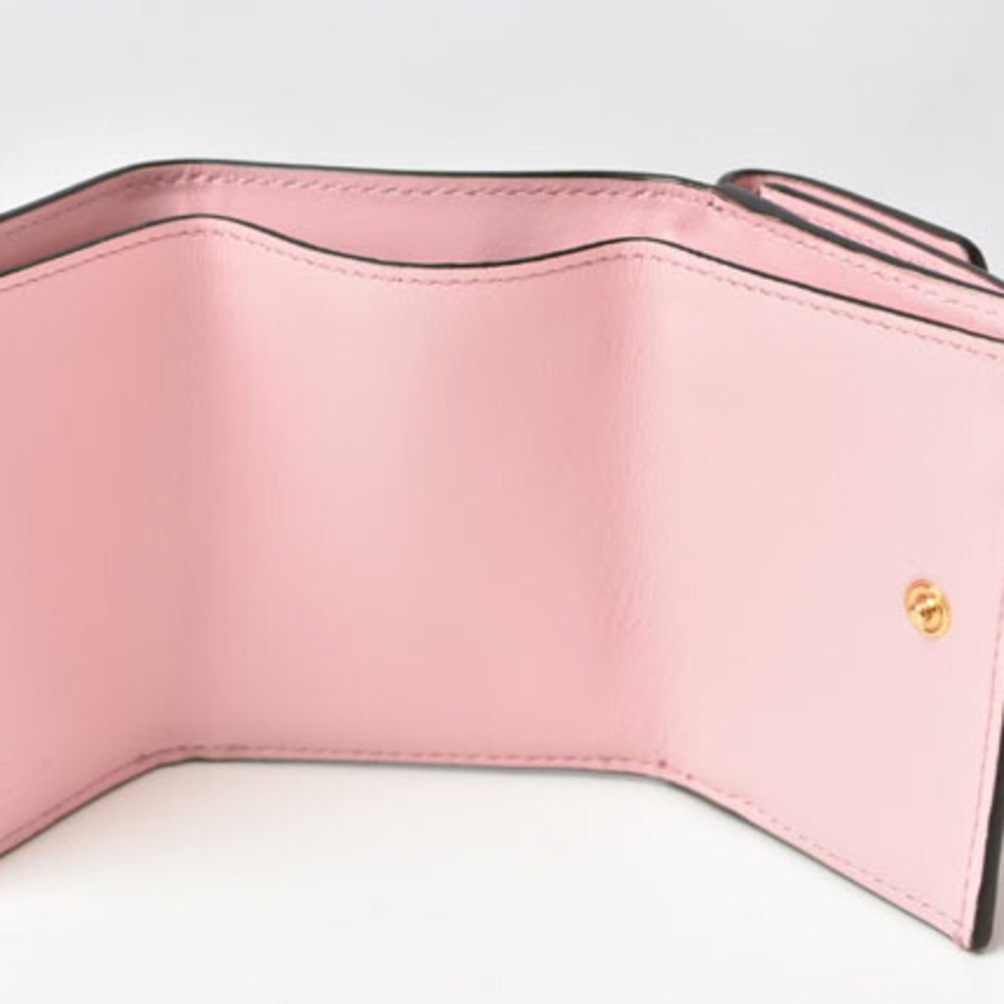 Fendi Pink Leather Wallet Accessories