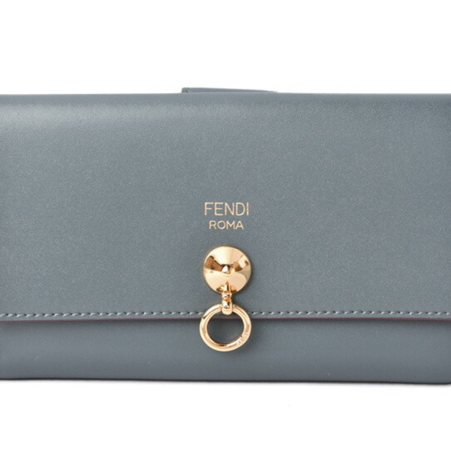 Fendi Beige Leather Wallet Accessories