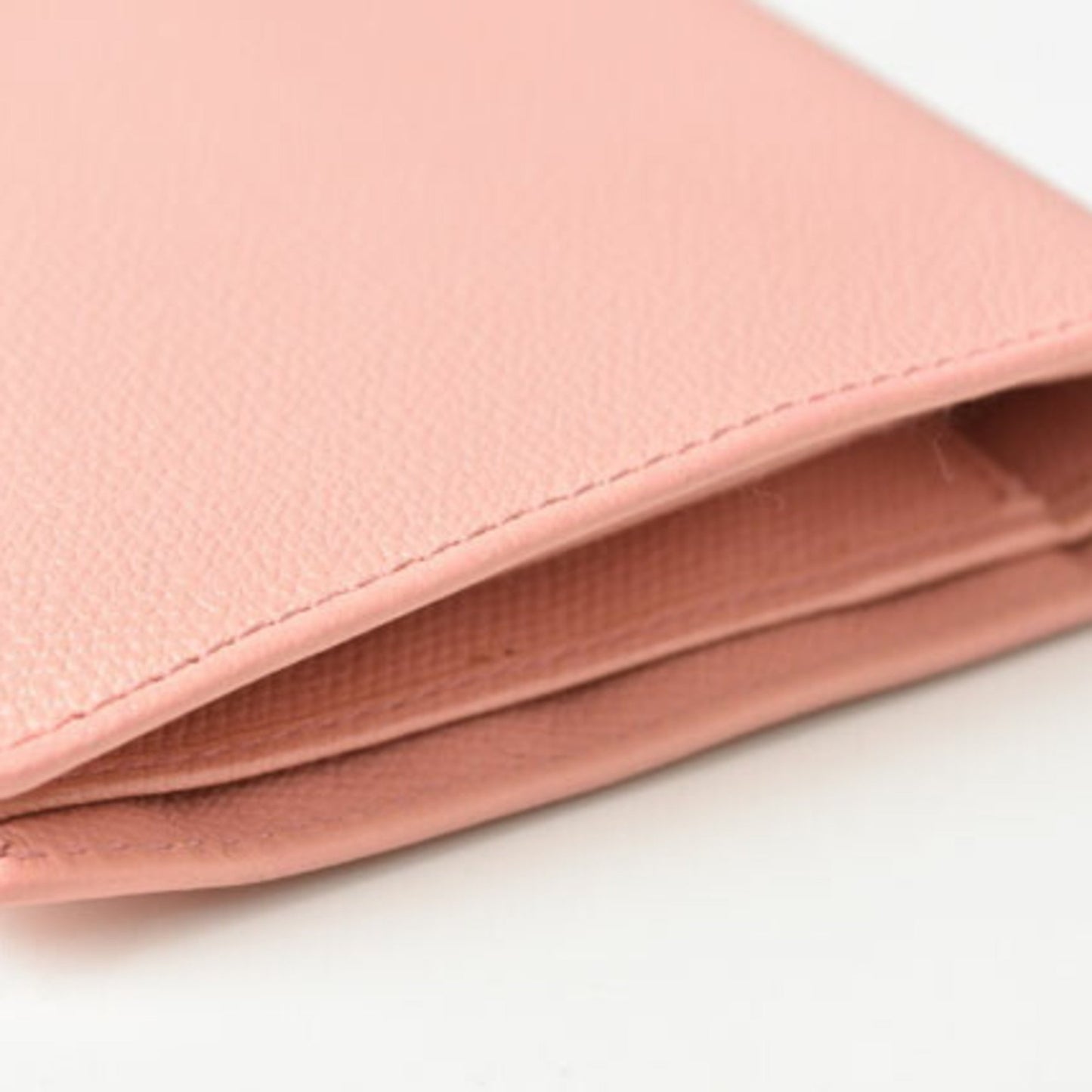 Chanel Coco Mark Pink Leather Wallet Accessories