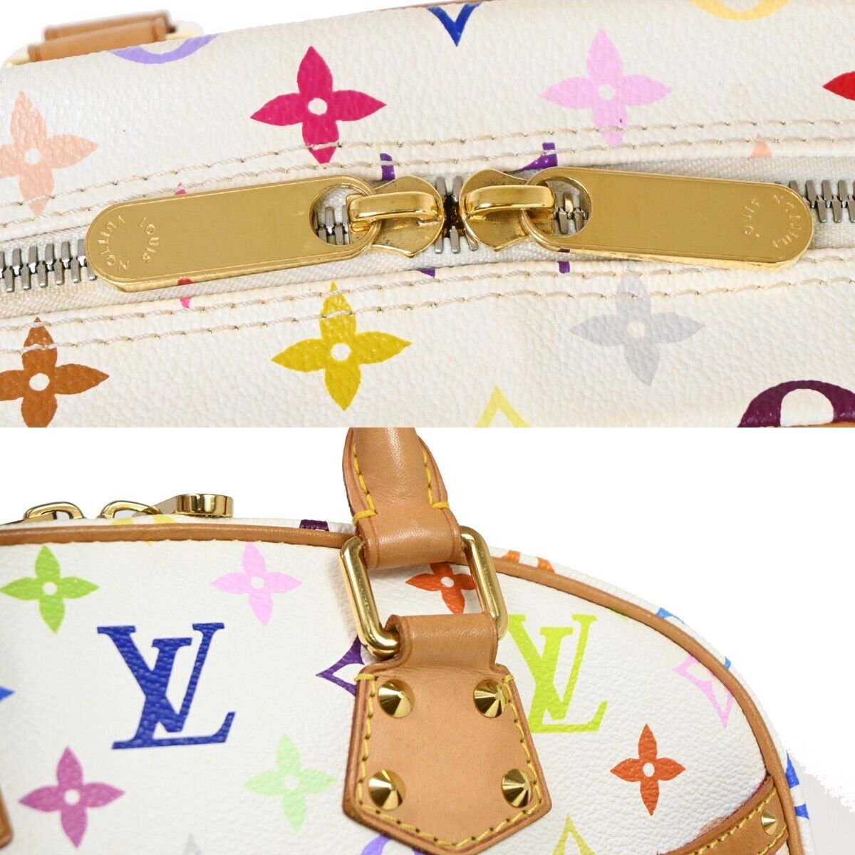 Louis Vuitton Trouville Multicolour Canvas Hand Bag