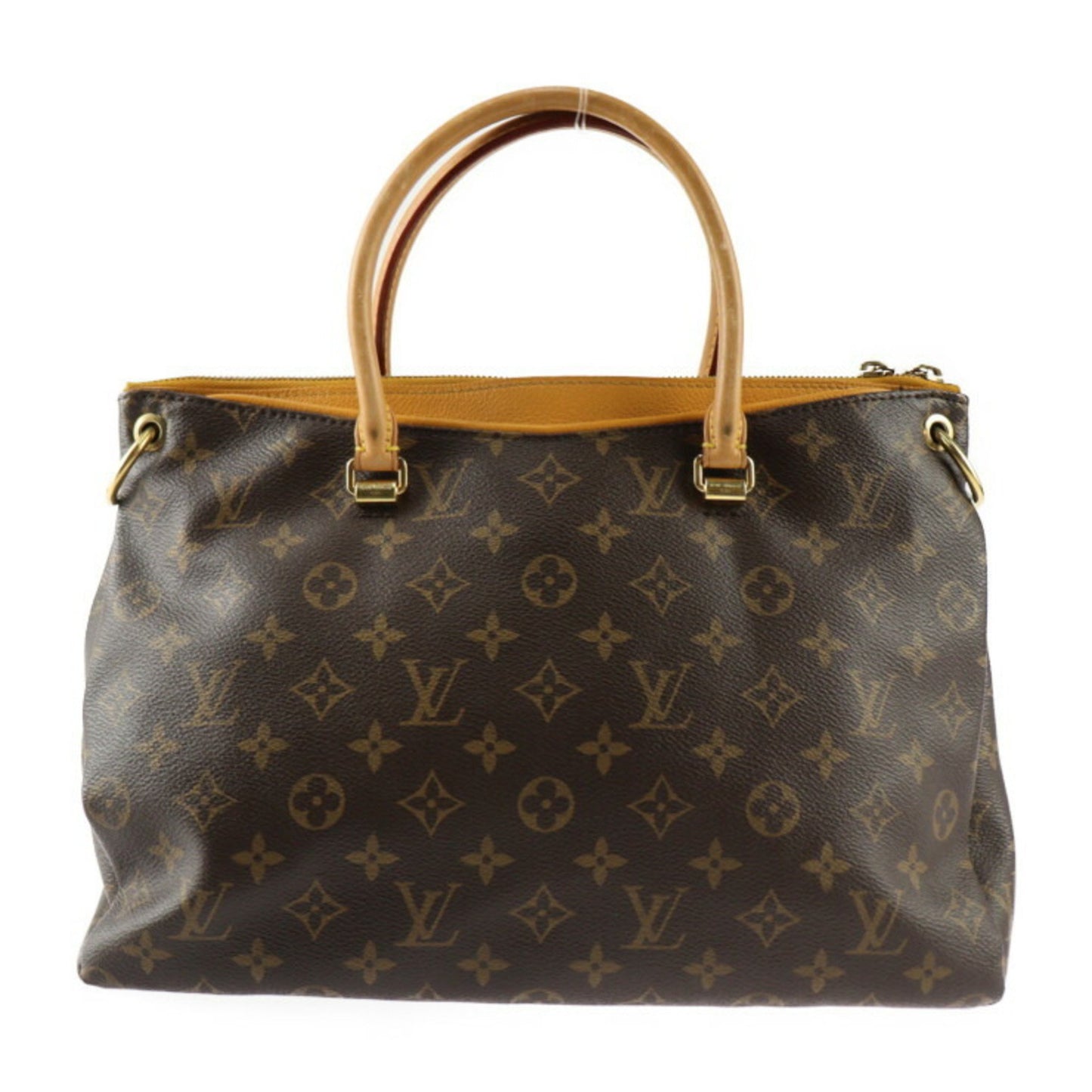 Louis Vuitton Pallas Brown Canvas Hand Bag