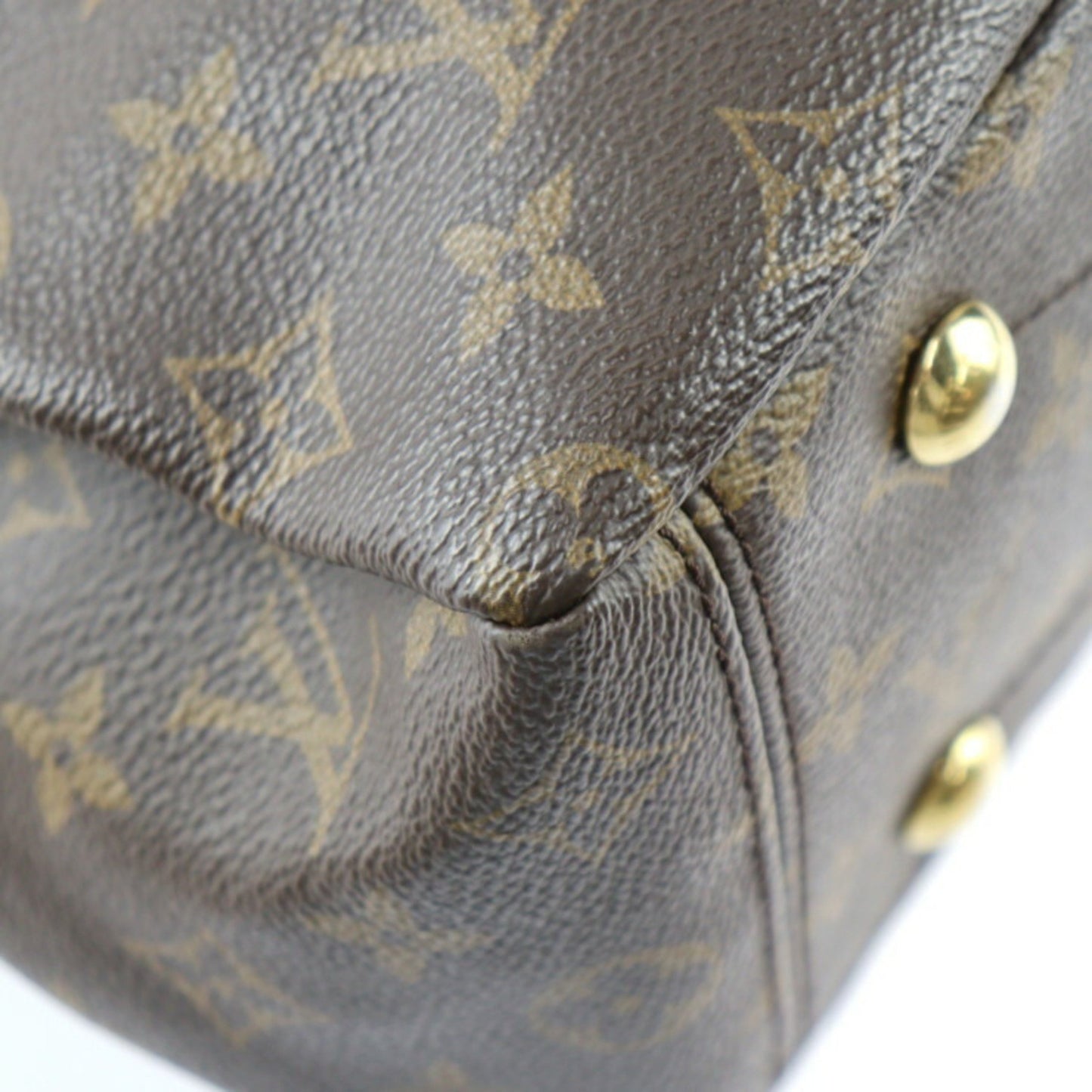 Louis Vuitton Pallas Brown Canvas Hand Bag