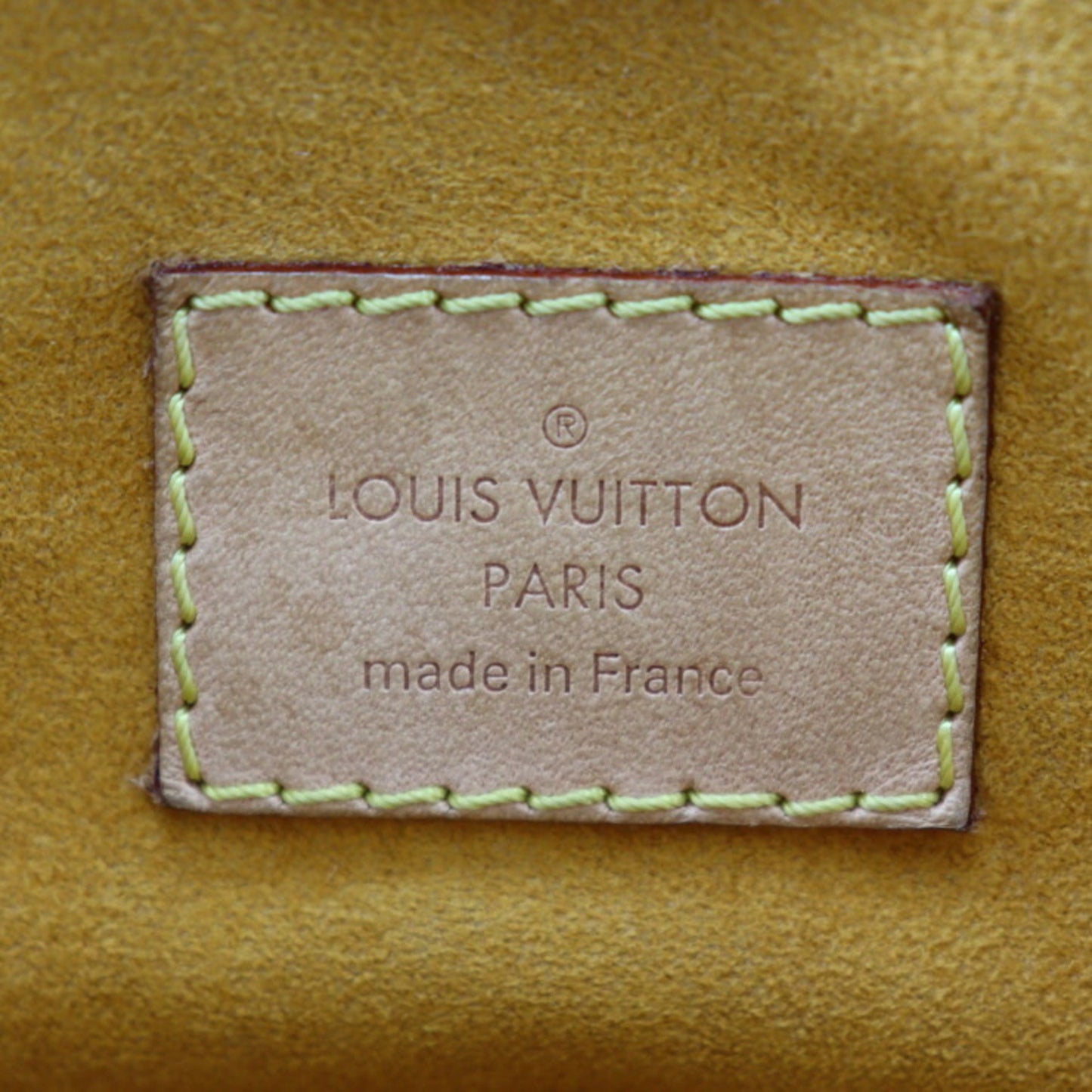 Louis Vuitton Pallas Brown Canvas Hand Bag