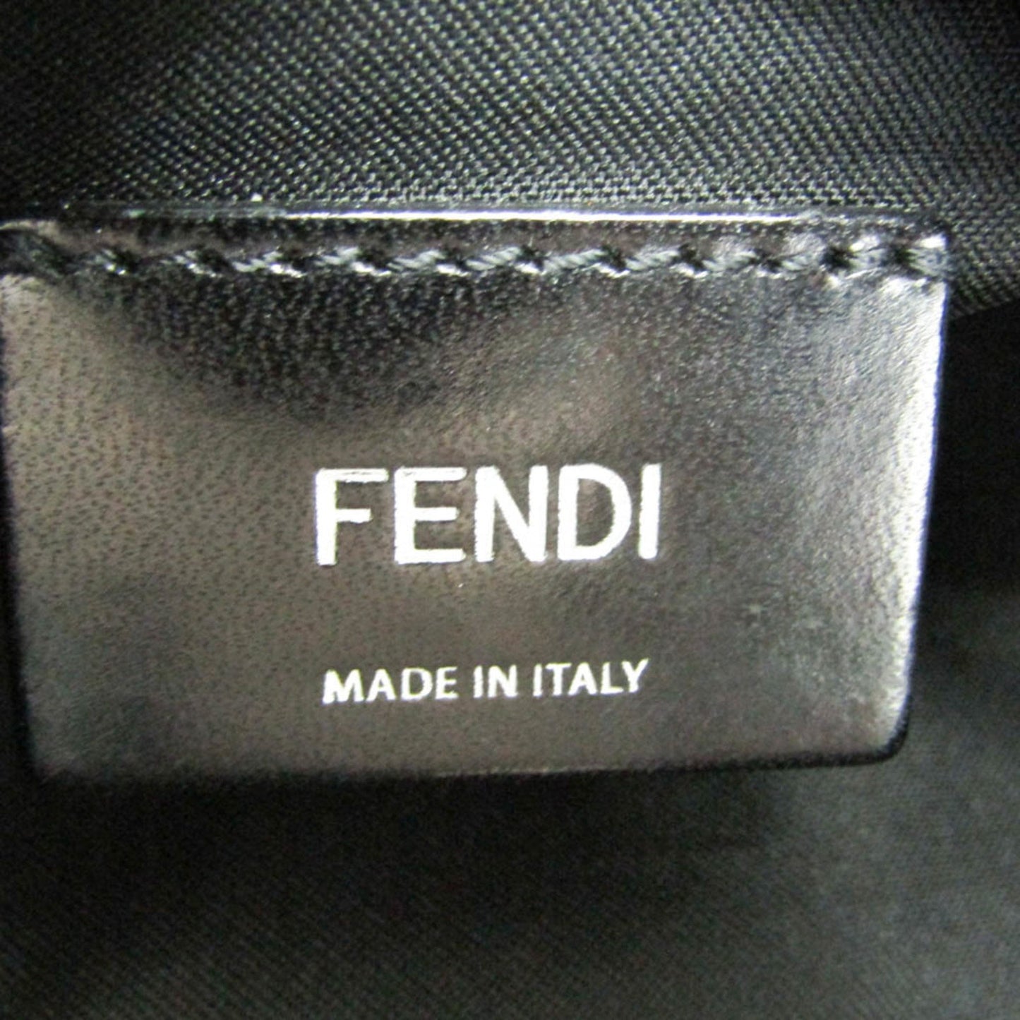 Fendi Monster Black Synthetic Tote Bag