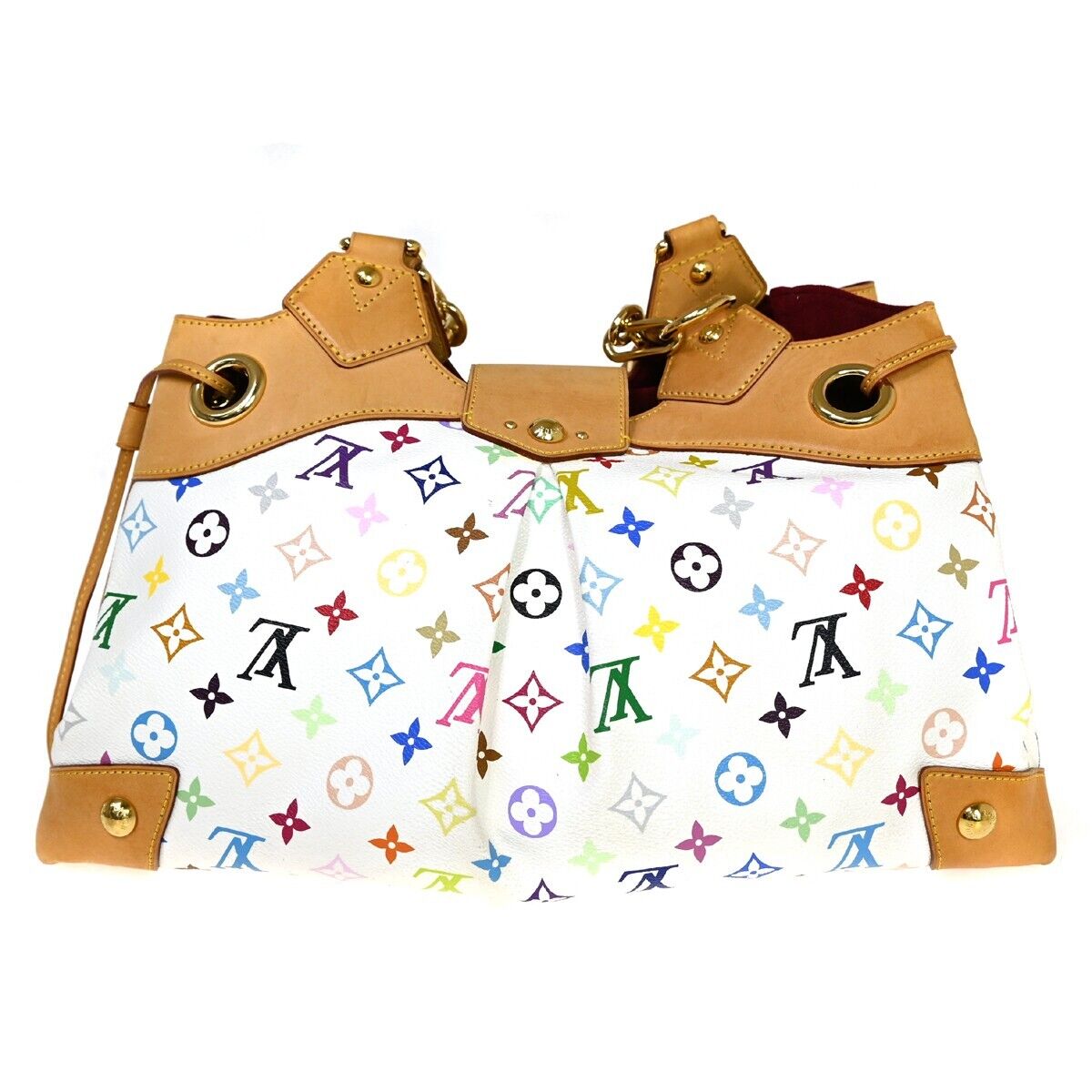 Louis Vuitton Ursula Multicolour Canvas Hand Bag