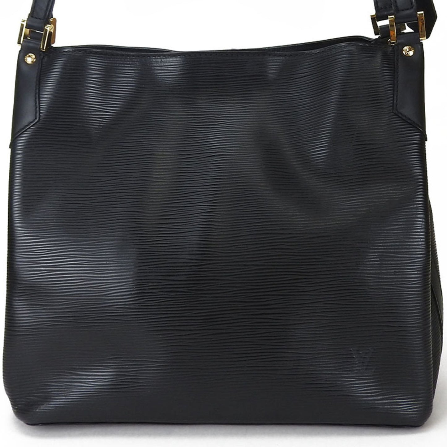 Louis Vuitton Mandara Black Leather Shoulder Bag