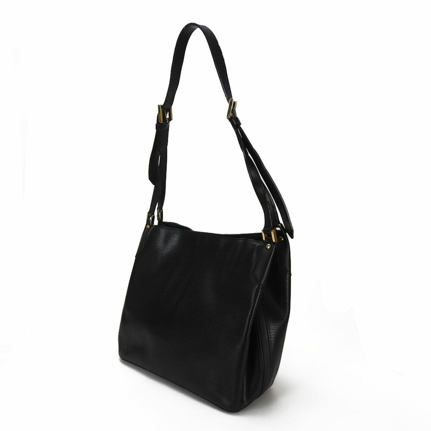 Louis Vuitton Mandara Black Leather Shoulder Bag