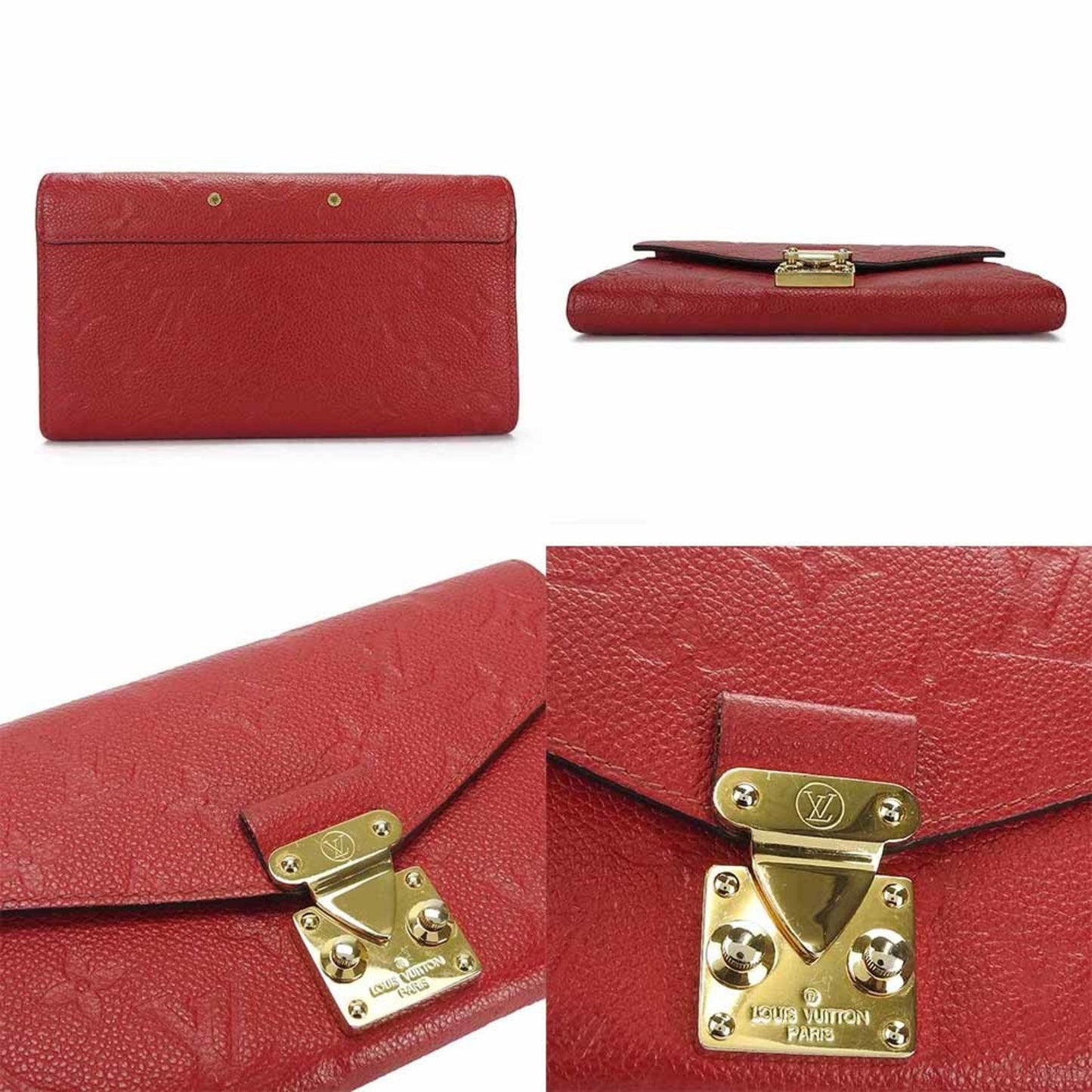 Louis Vuitton Metis Red Canvas Wallet Accessories