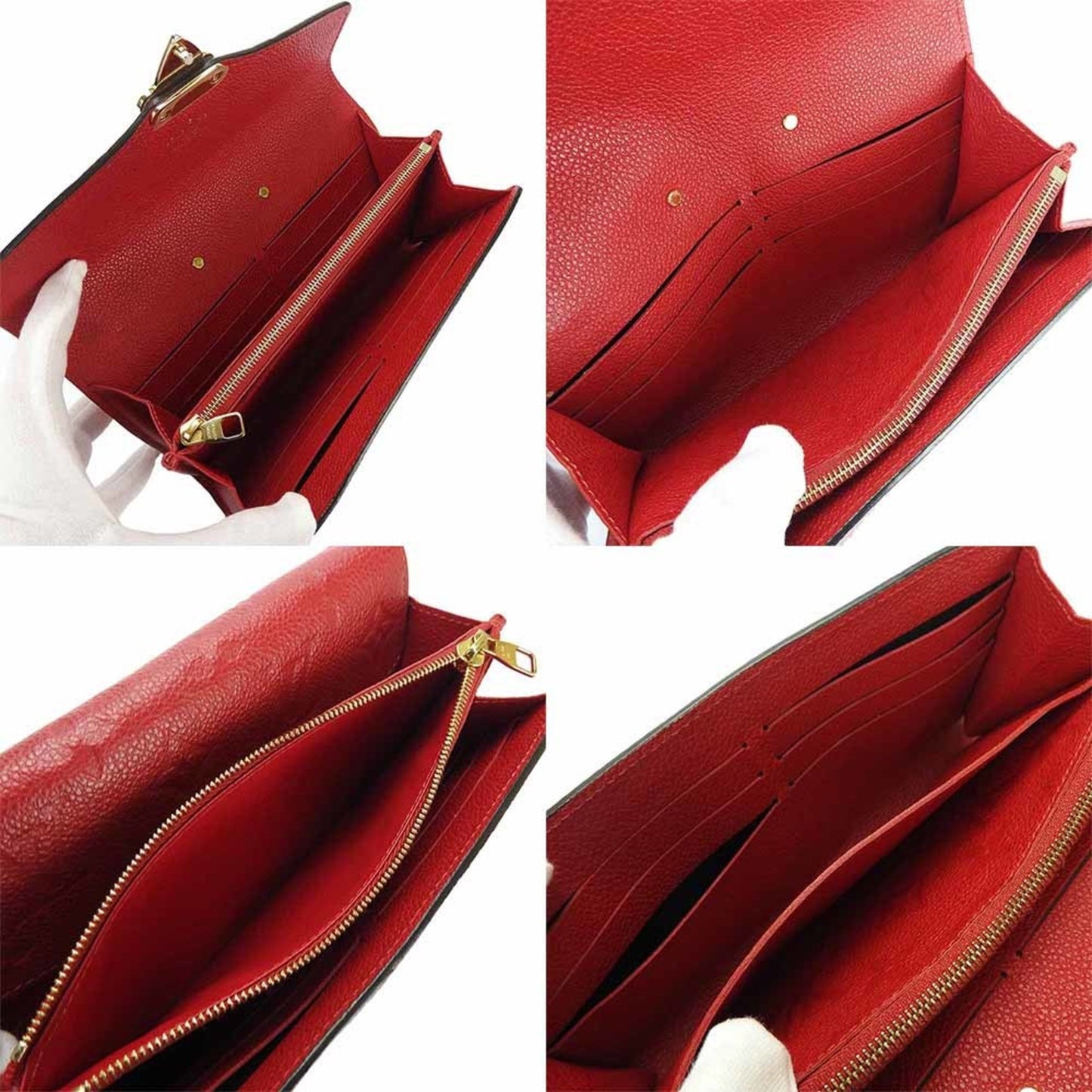 Louis Vuitton Metis Red Canvas Wallet Accessories