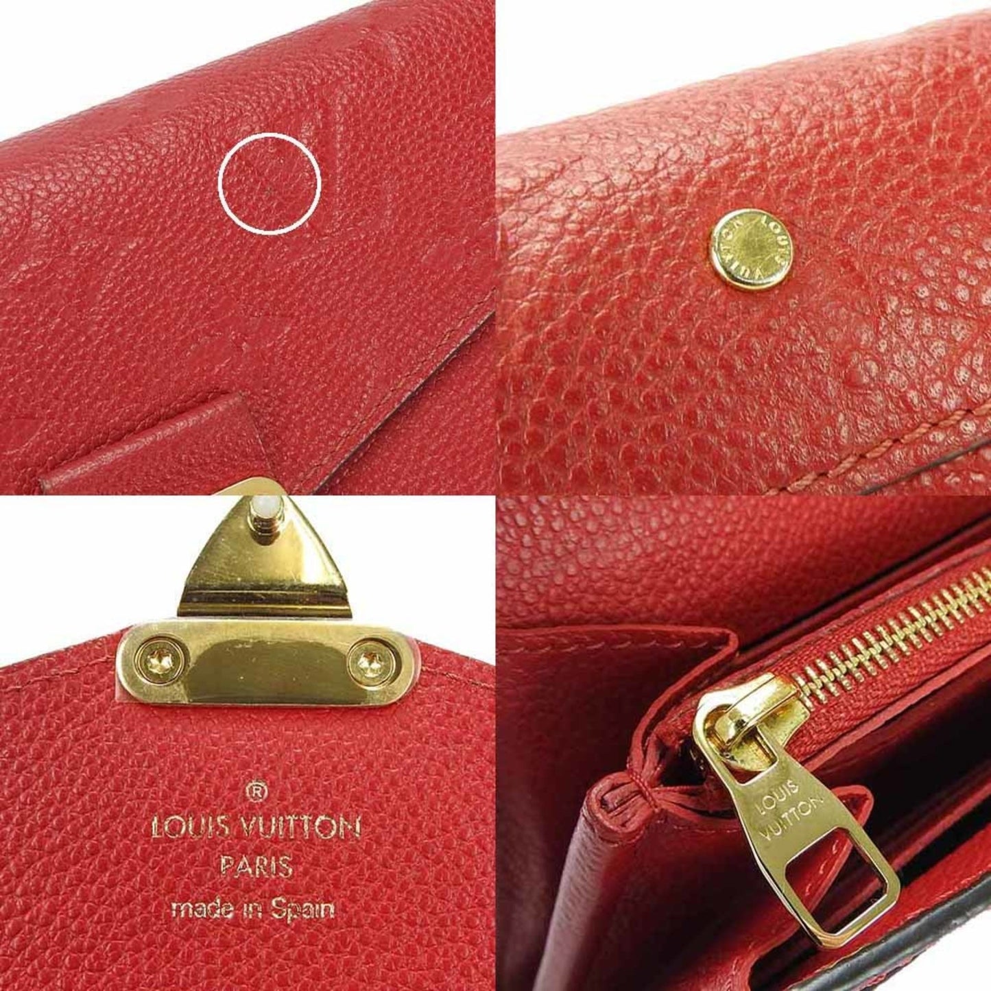 Louis Vuitton Metis Red Canvas Wallet Accessories