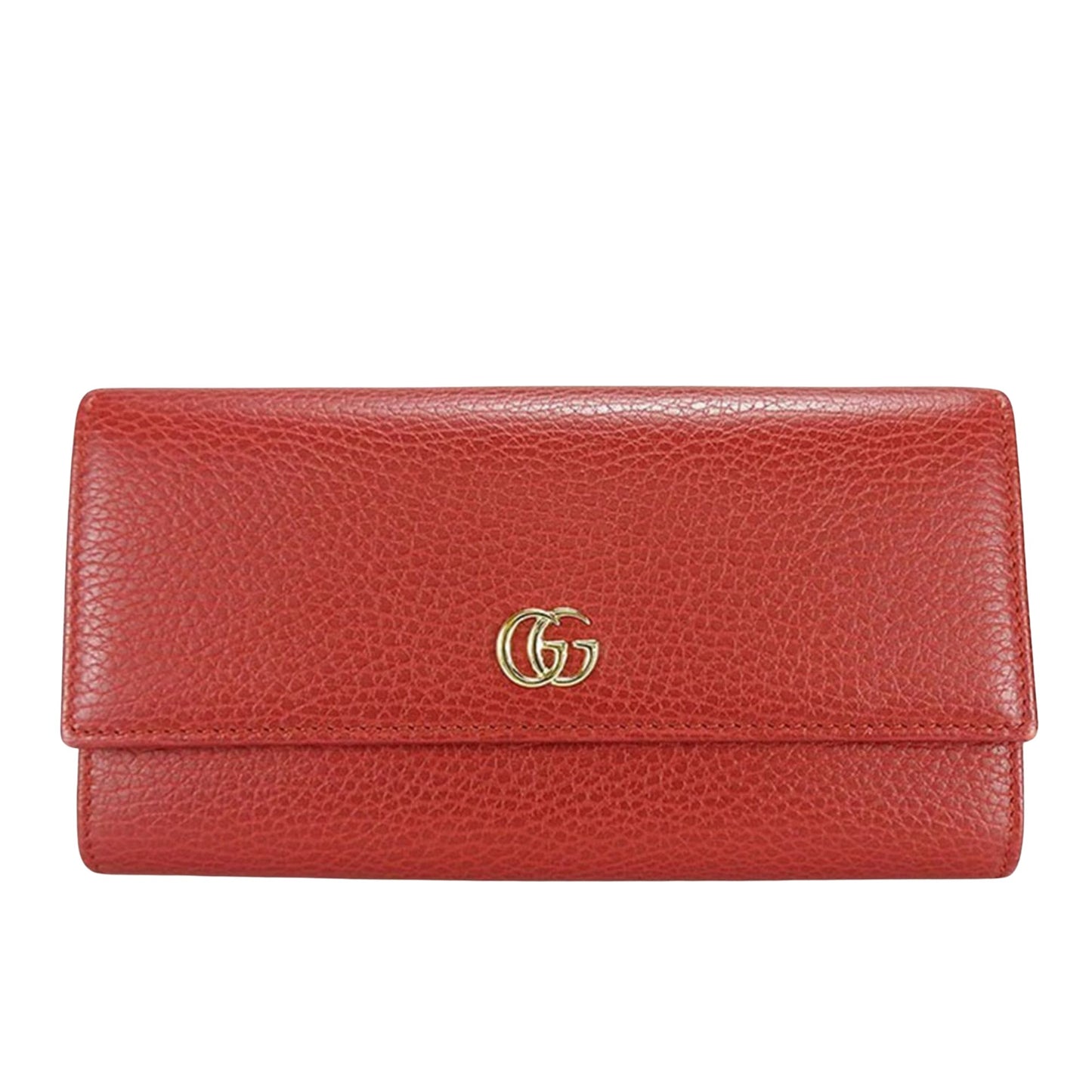 Gucci GG Marmont Red Leather Wallet Accessories