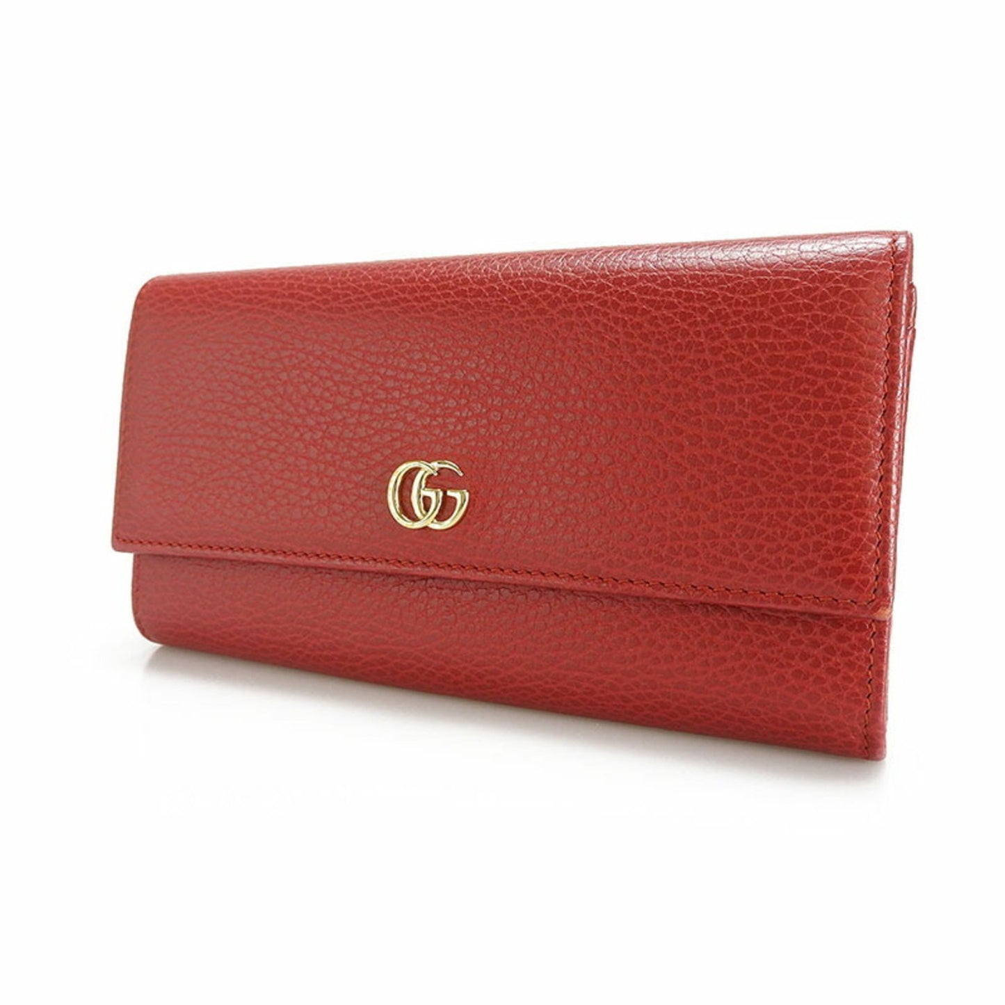 Gucci GG Marmont Red Leather Wallet Accessories