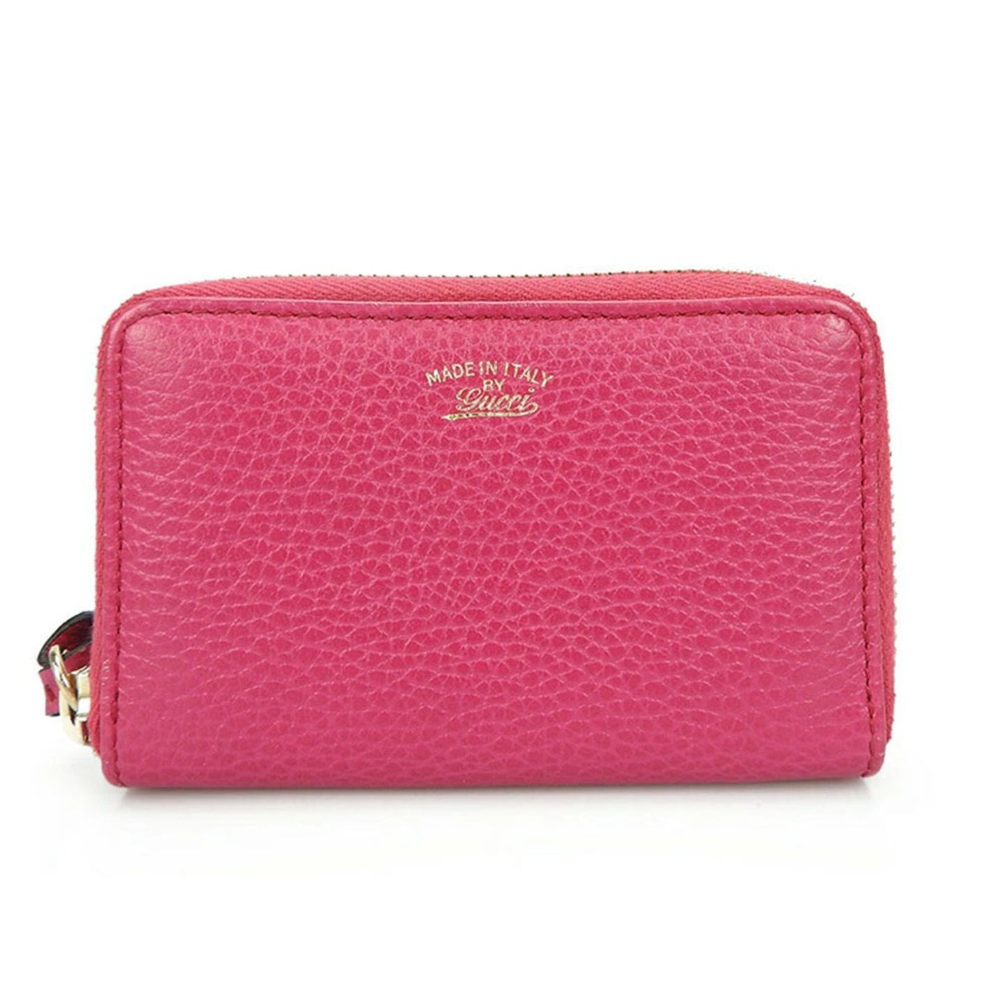 Gucci Pink Leather Wallet Accessories