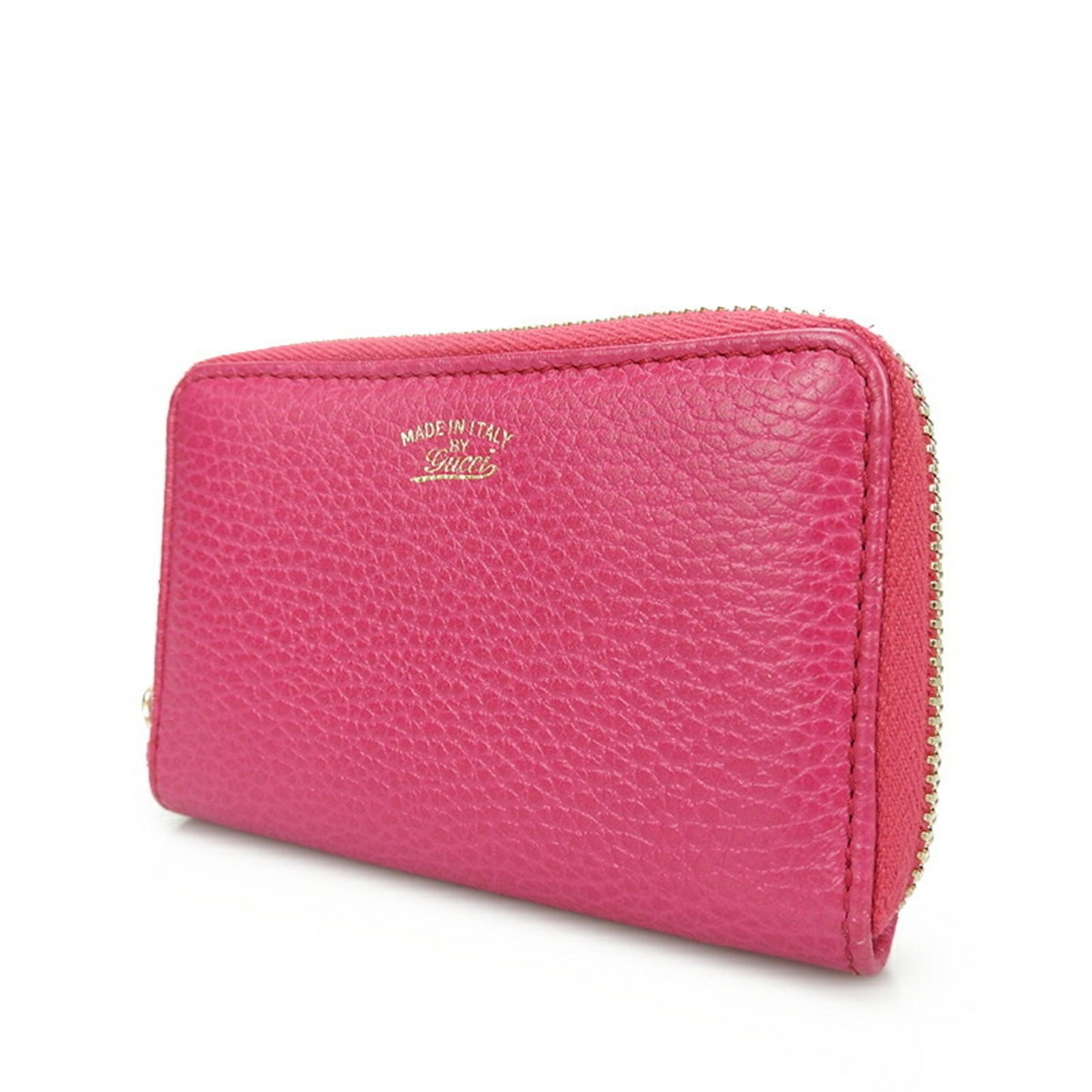 Gucci Pink Leather Wallet Accessories