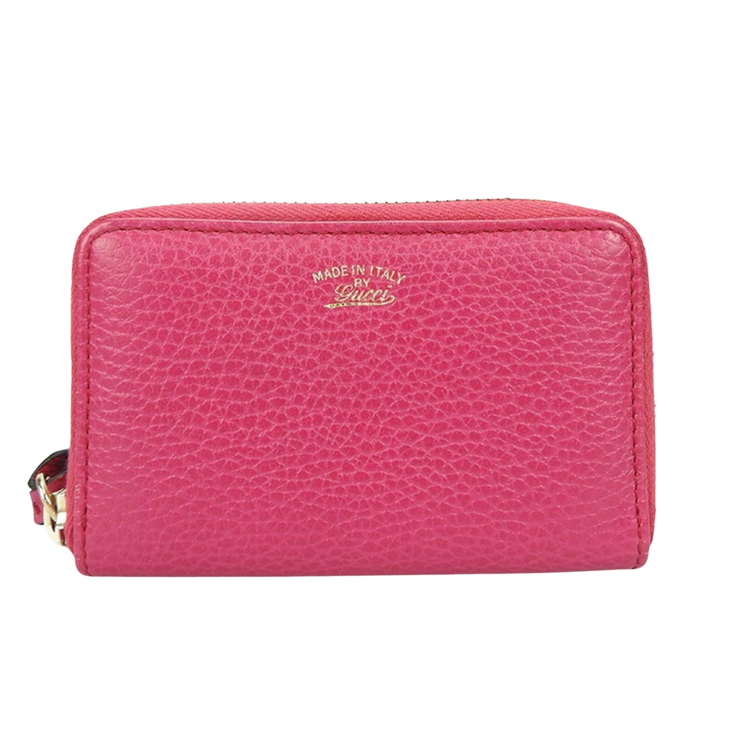 Gucci Pink Leather Wallet Accessories