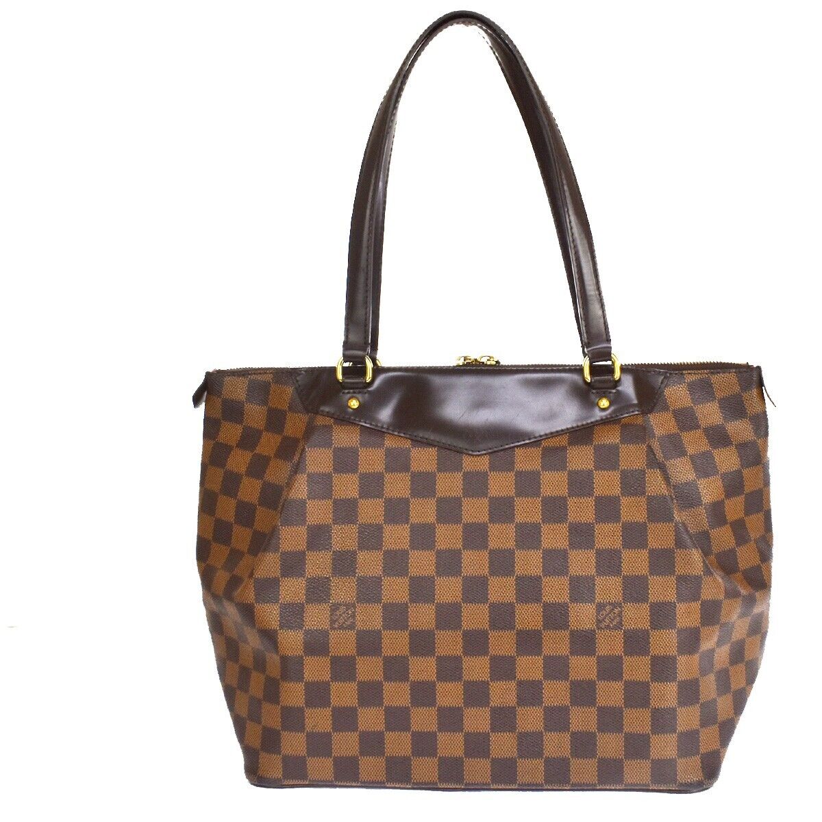 Louis Vuitton Westminster Brown Canvas Shoulder Bag