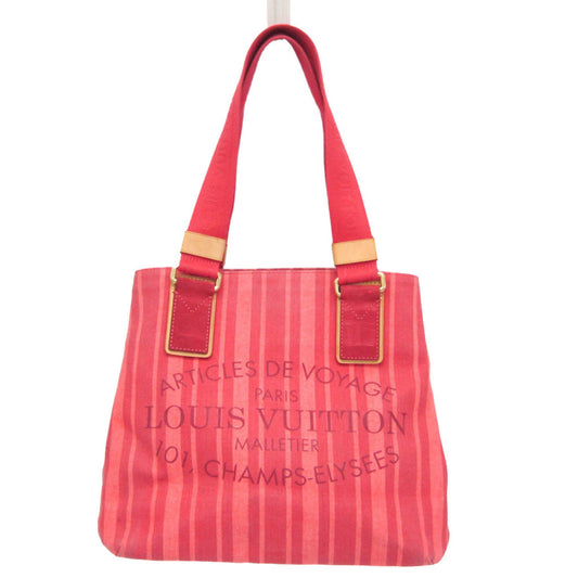 Louis Vuitton Plein Soleil Red Canvas Tote Bag