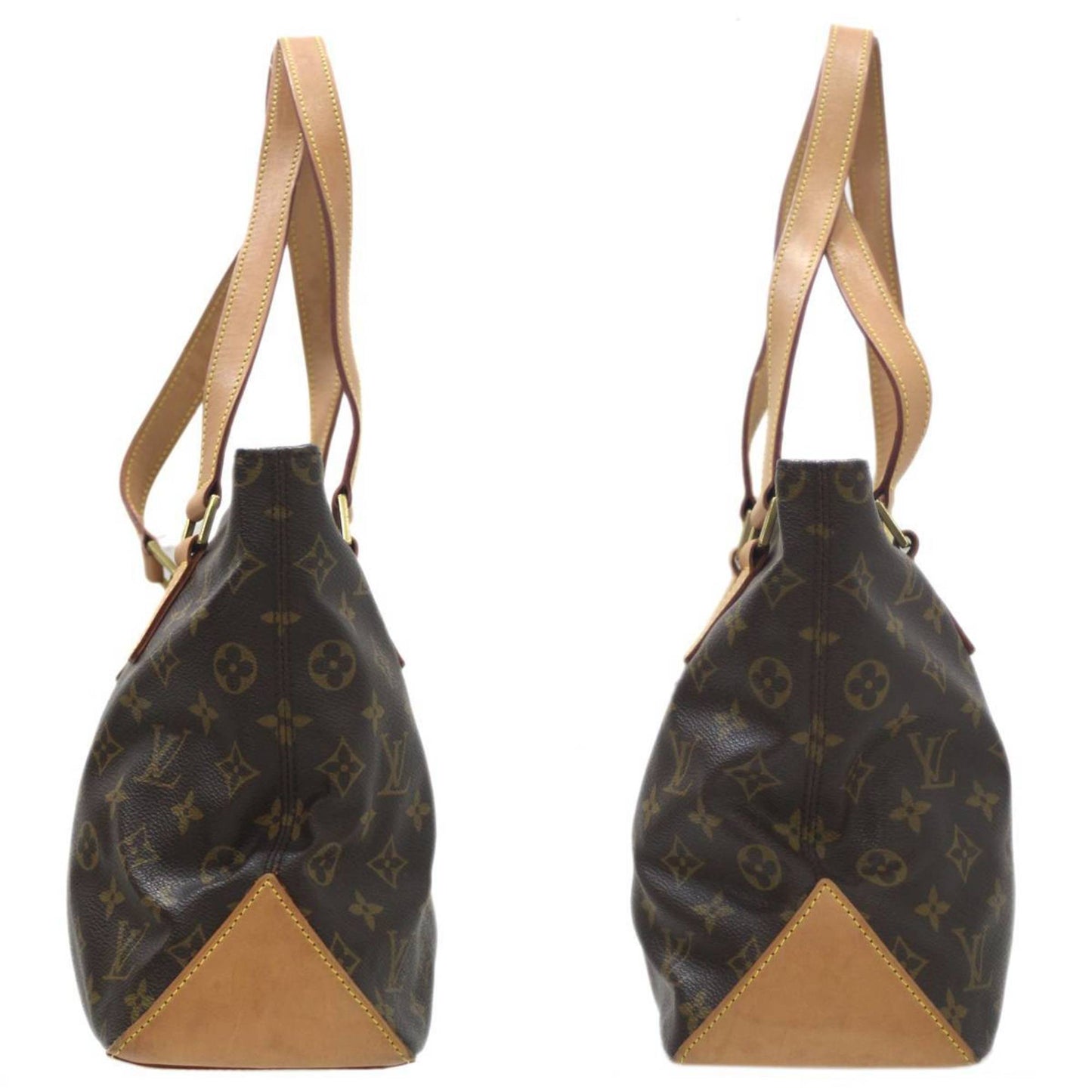 Louis Vuitton Piano Brown Canvas Tote Bag