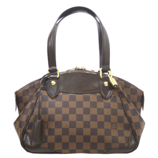 Louis Vuitton Verona Brown Canvas Hand Bag