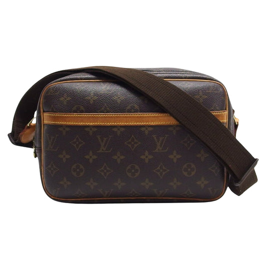 Louis Vuitton Brown Canvas Shopper Bag