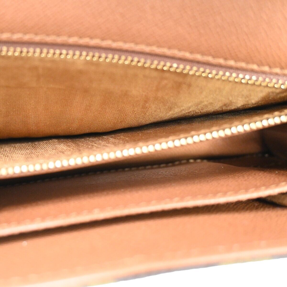 Louis Vuitton Pochette Dame Brown Canvas Clutch Bag