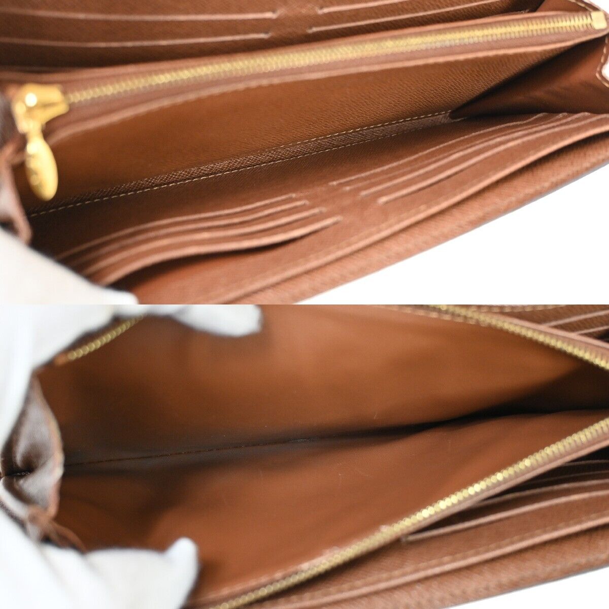 Louis Vuitton Boétie Brown Canvas Wallet Accessories