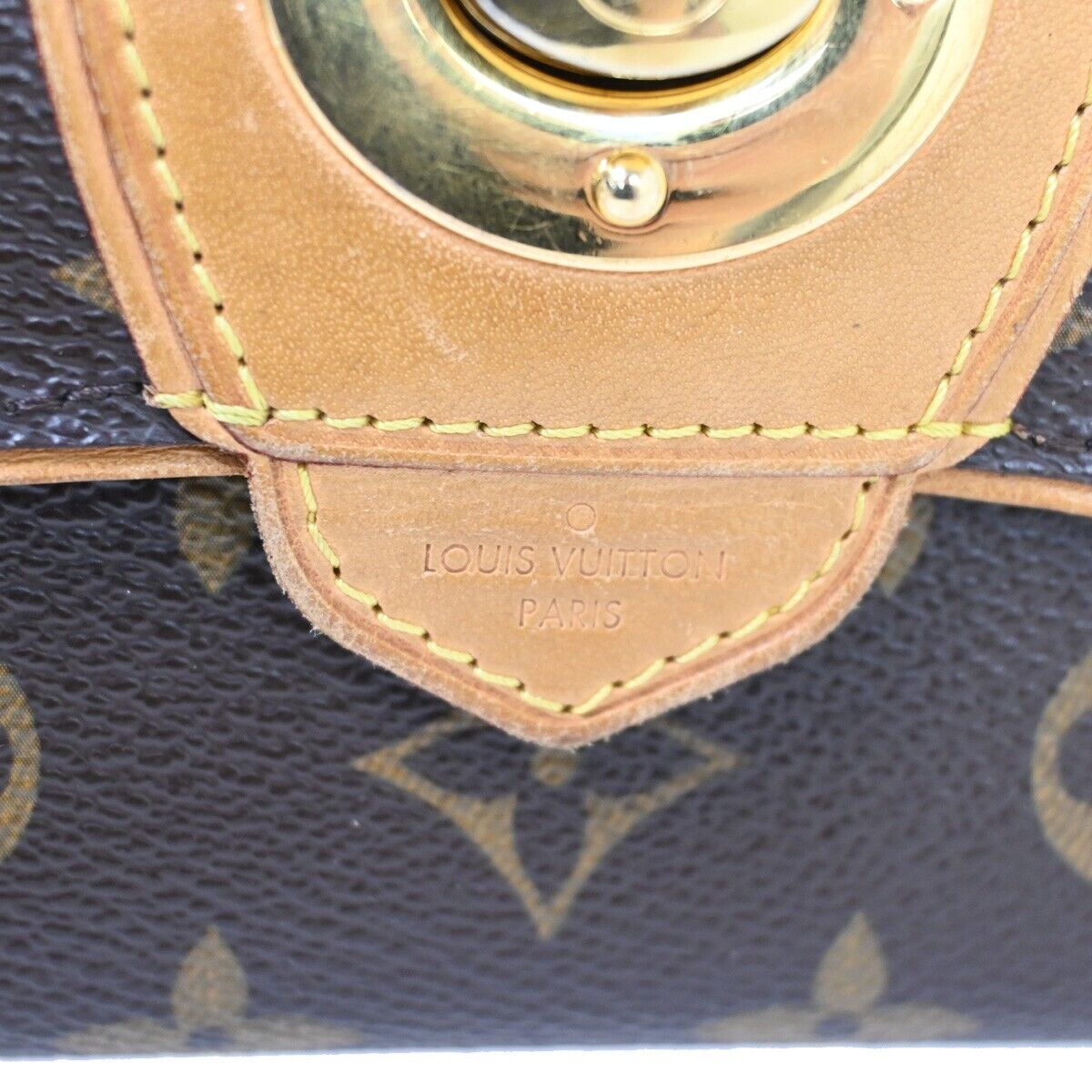 Louis Vuitton Boétie Brown Canvas Wallet Accessories