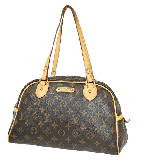 Louis Vuitton Montorgueil Brown Canvas Shoulder Bag