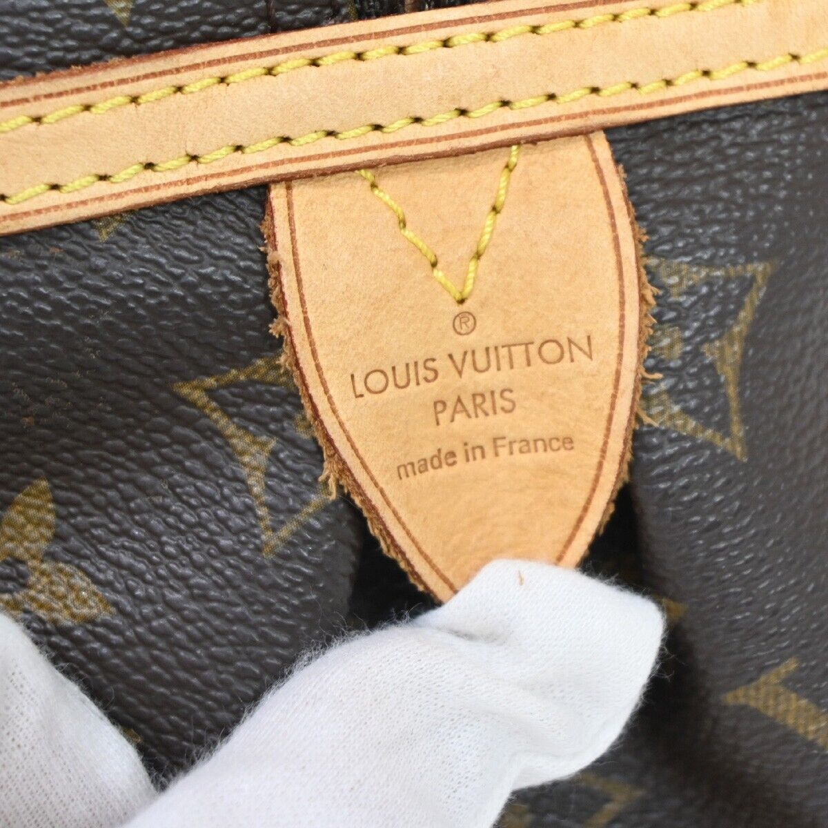 Louis Vuitton Montorgueil Brown Canvas Shoulder Bag