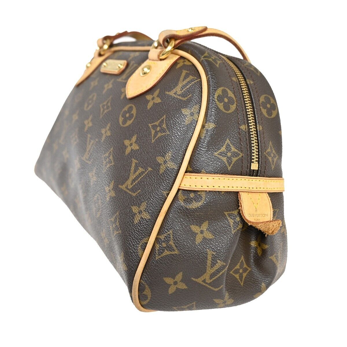 Louis Vuitton Montorgueil Brown Canvas Shoulder Bag