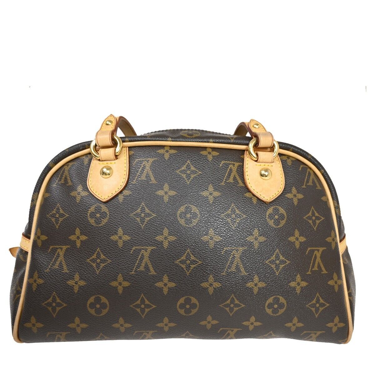 Louis Vuitton Montorgueil Brown Canvas Shoulder Bag