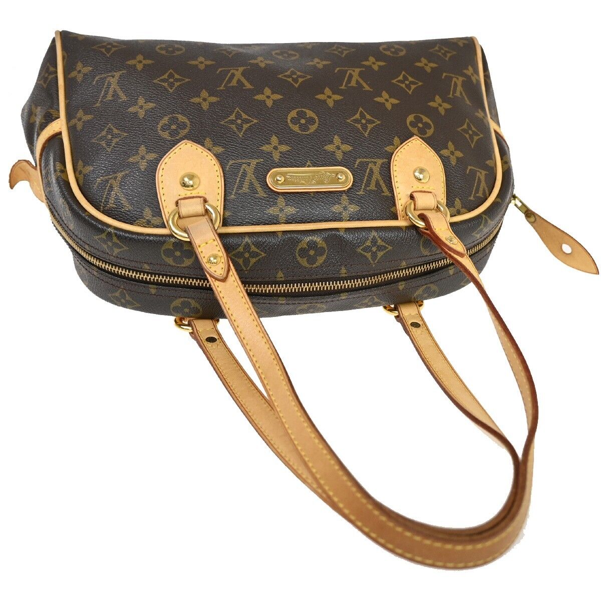 Louis Vuitton Montorgueil Brown Canvas Shoulder Bag