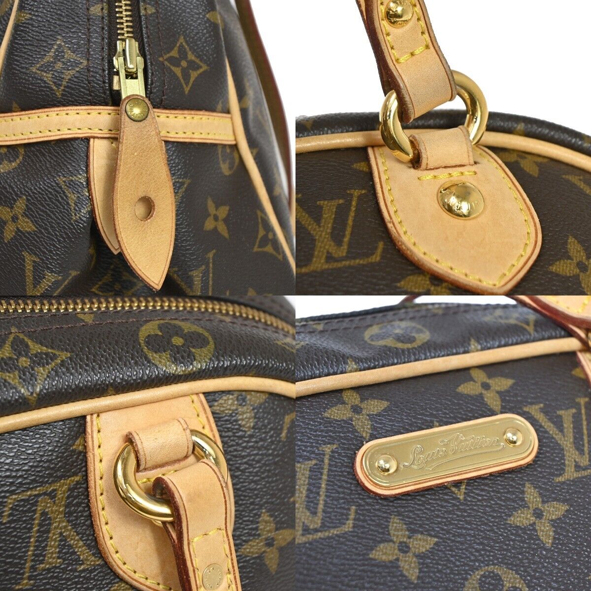 Louis Vuitton Montorgueil Brown Canvas Shoulder Bag