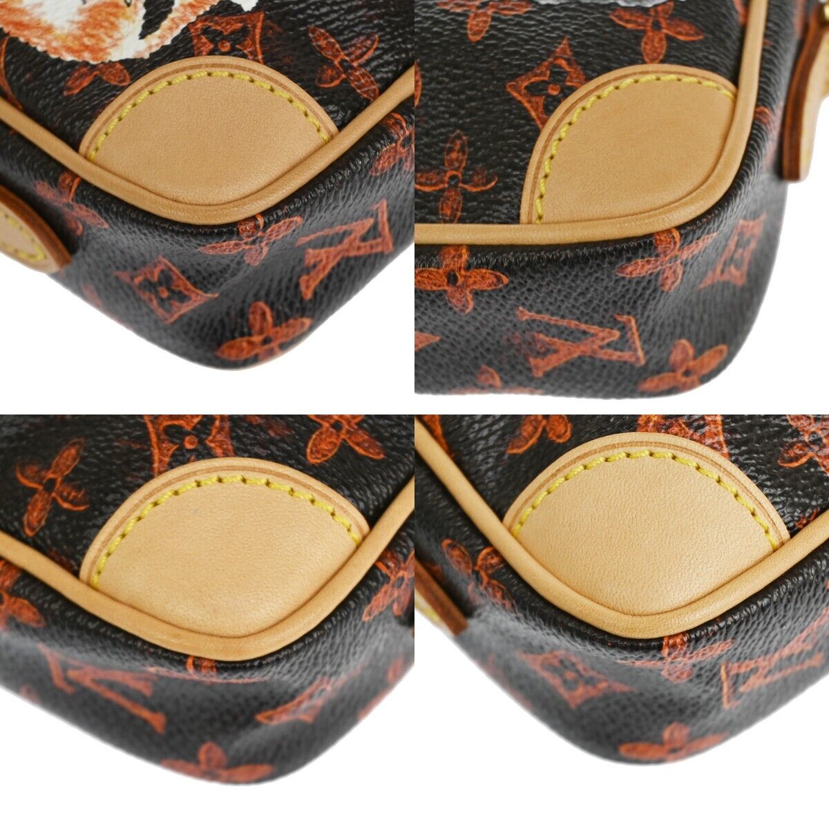 Louis Vuitton Paname Set Brown Canvas Clutch Bag