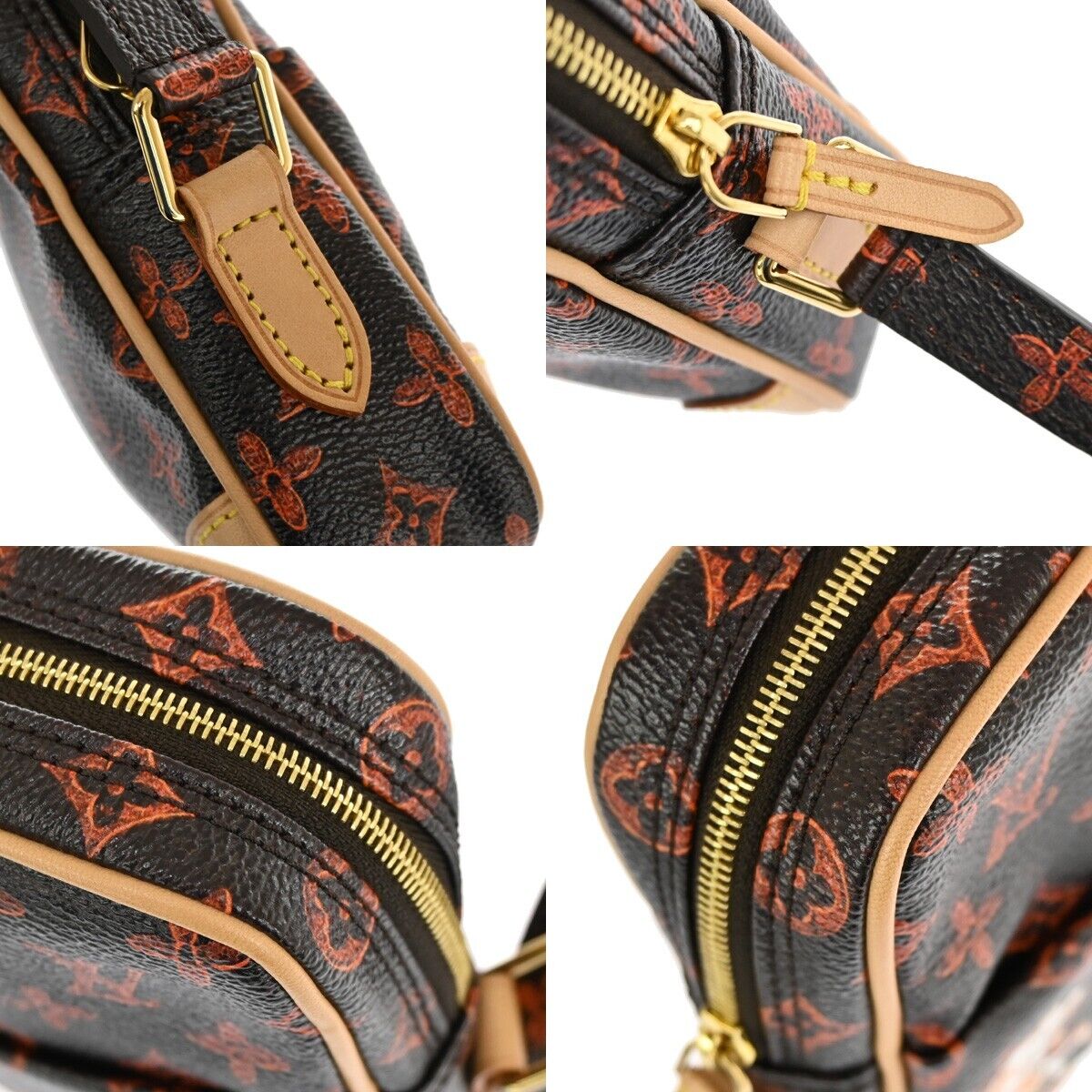 Louis Vuitton Paname Set Brown Canvas Clutch Bag