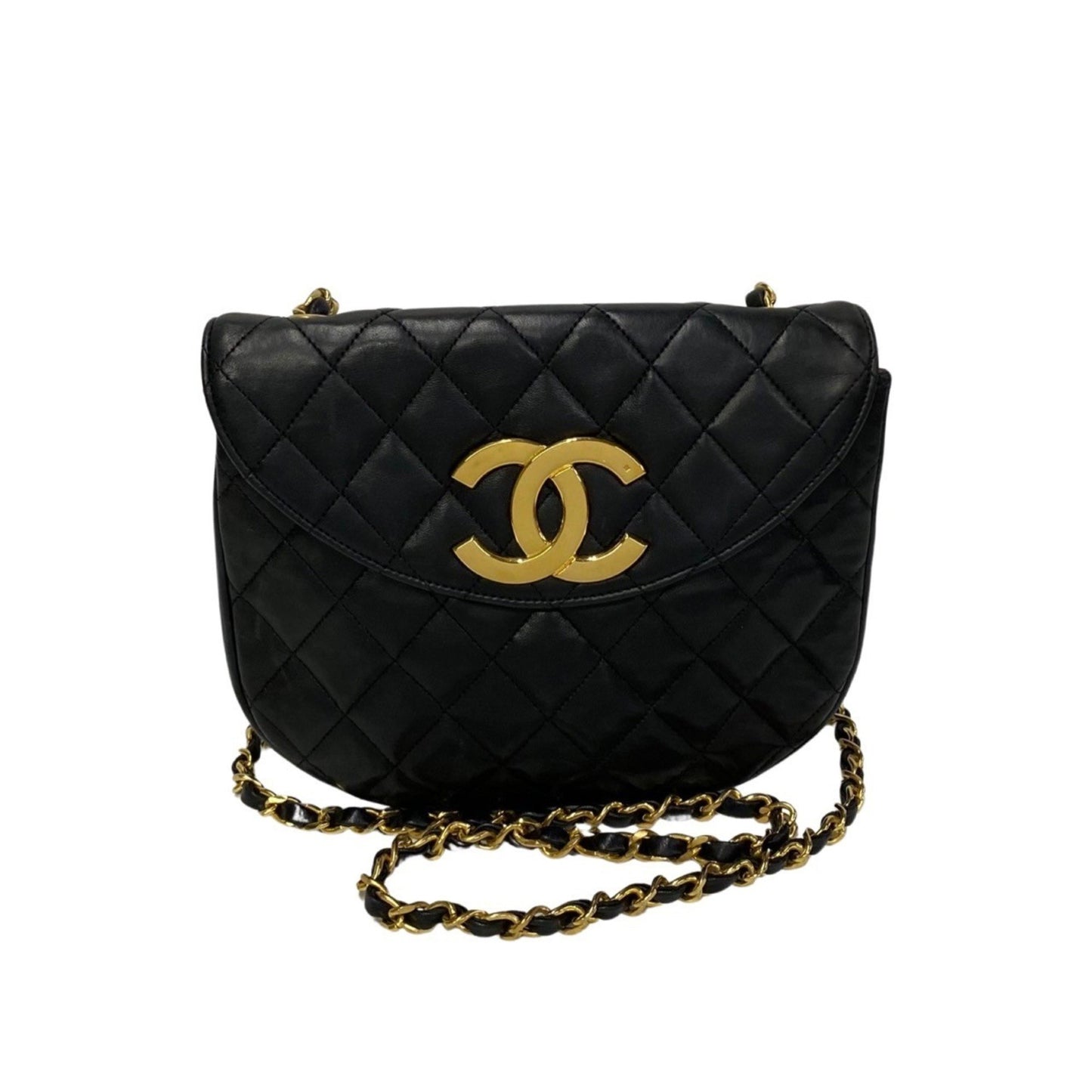 Chanel Black Leather Shopper Bag