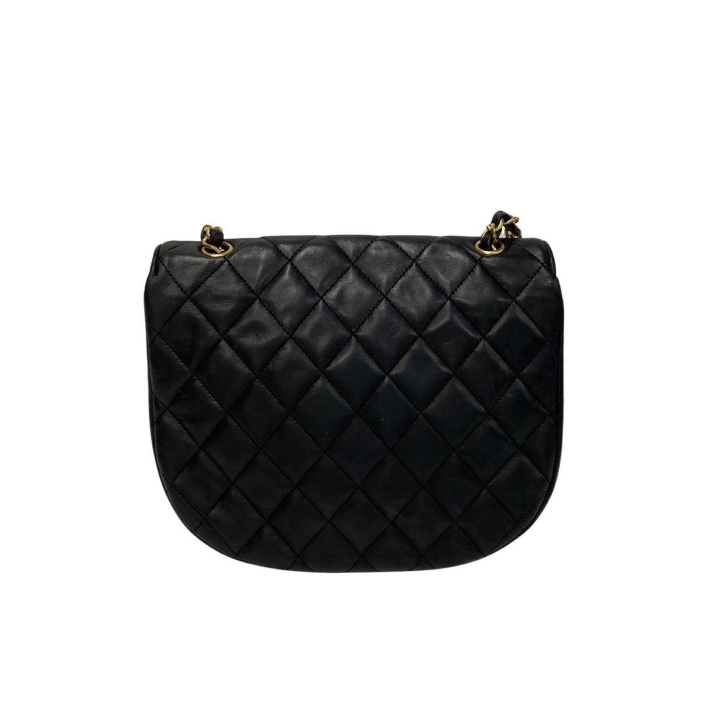 Chanel Black Leather Shopper Bag