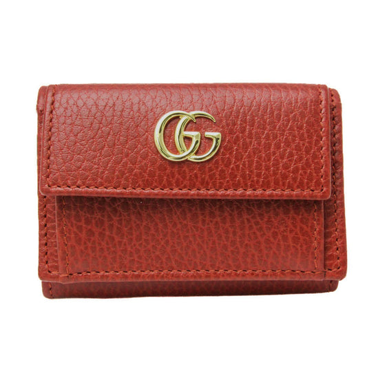 Gucci Marmont Red Leather Wallet Accessories