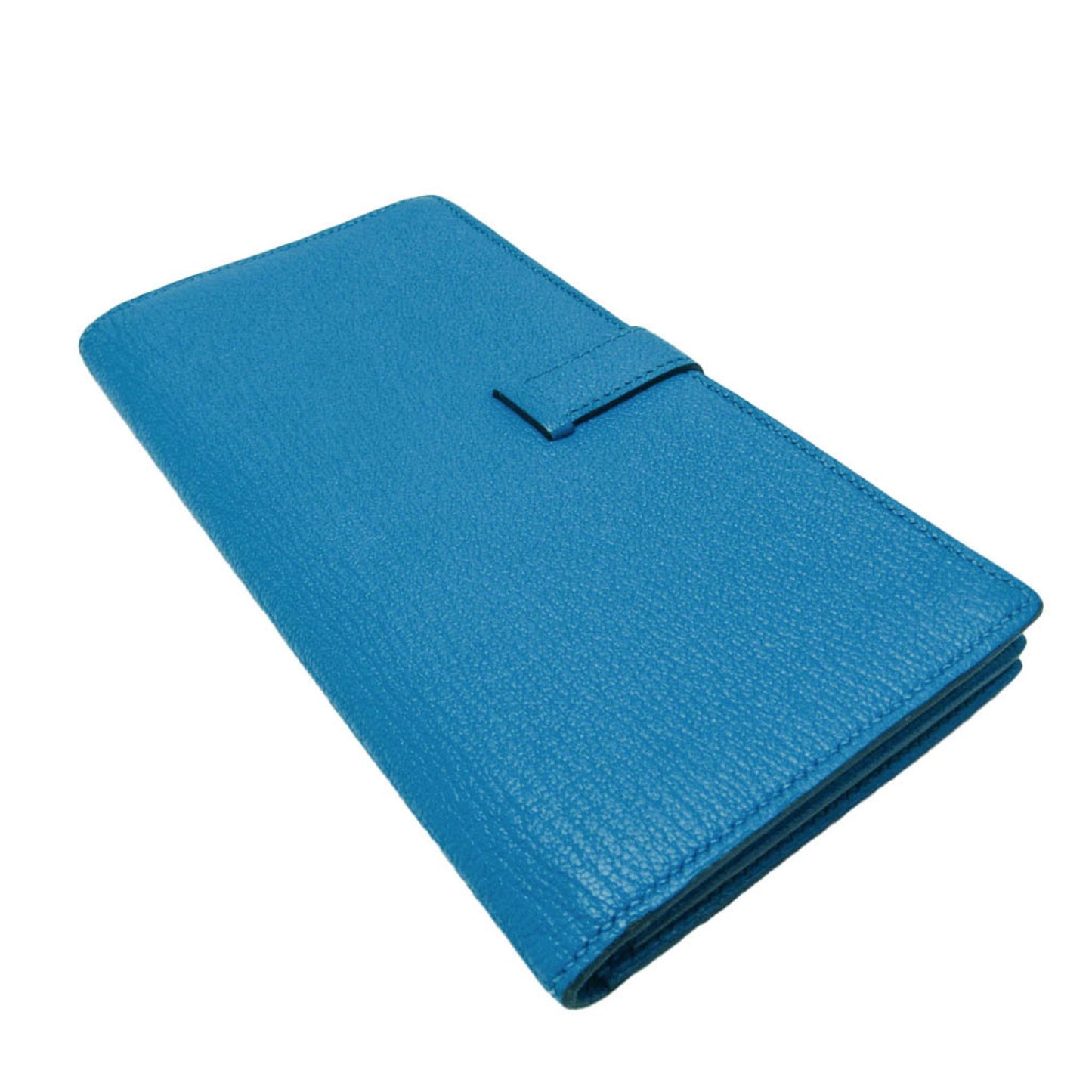 Hermès Béarn Blue Leather Wallet Accessories