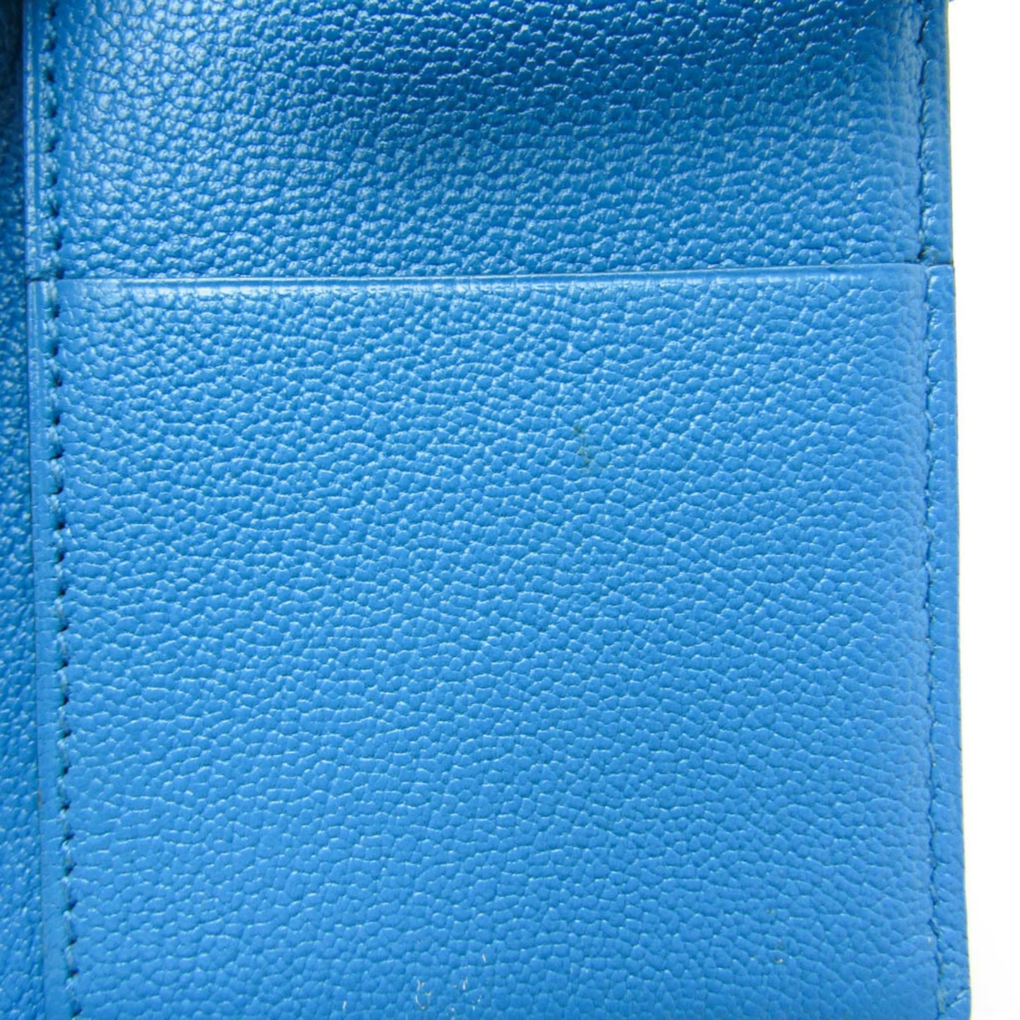 Hermès Béarn Blue Leather Wallet Accessories