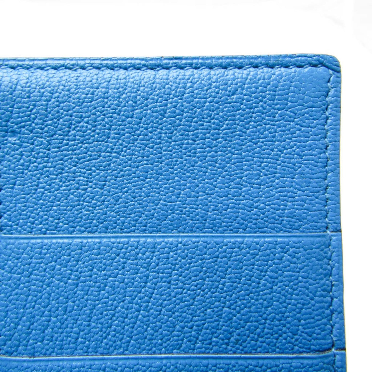 Hermès Béarn Blue Leather Wallet Accessories