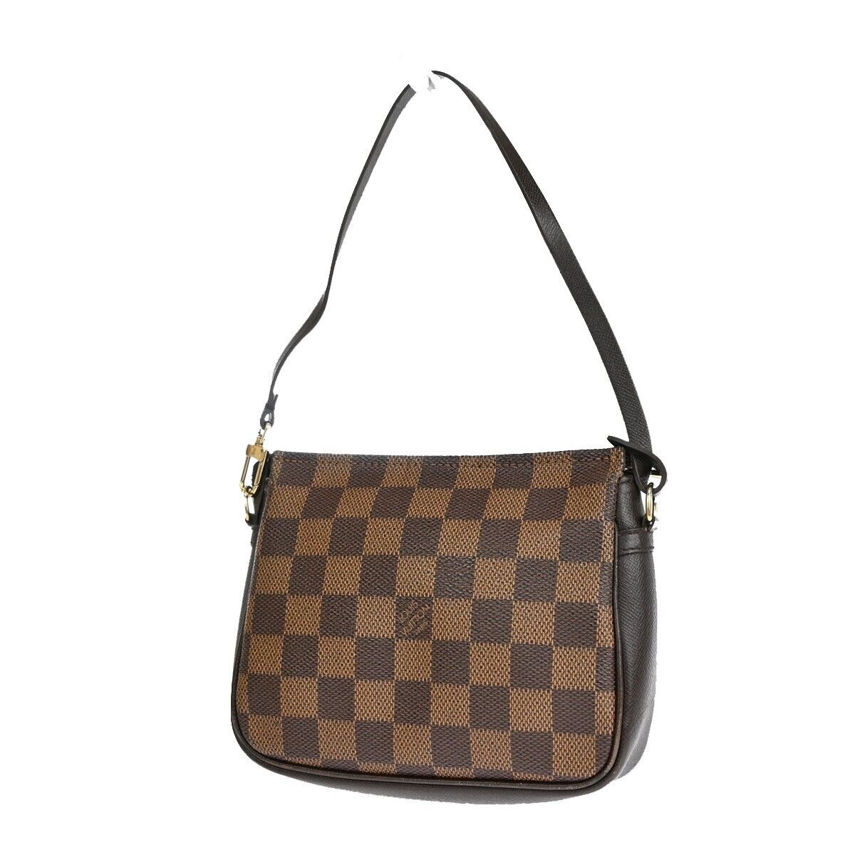 Louis Vuitton Trousse makeup Brown Canvas Clutch Bag