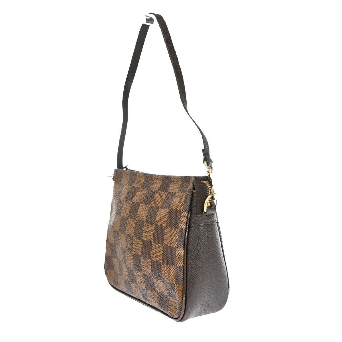 Louis Vuitton Trousse makeup Brown Canvas Clutch Bag